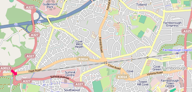 Location Map, courtesy of www.openstreetmap.org