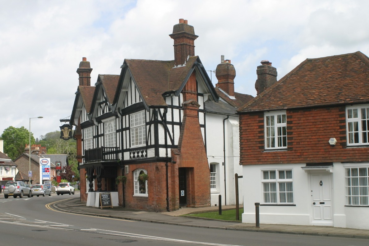 Feathers pub, Merstham, John W